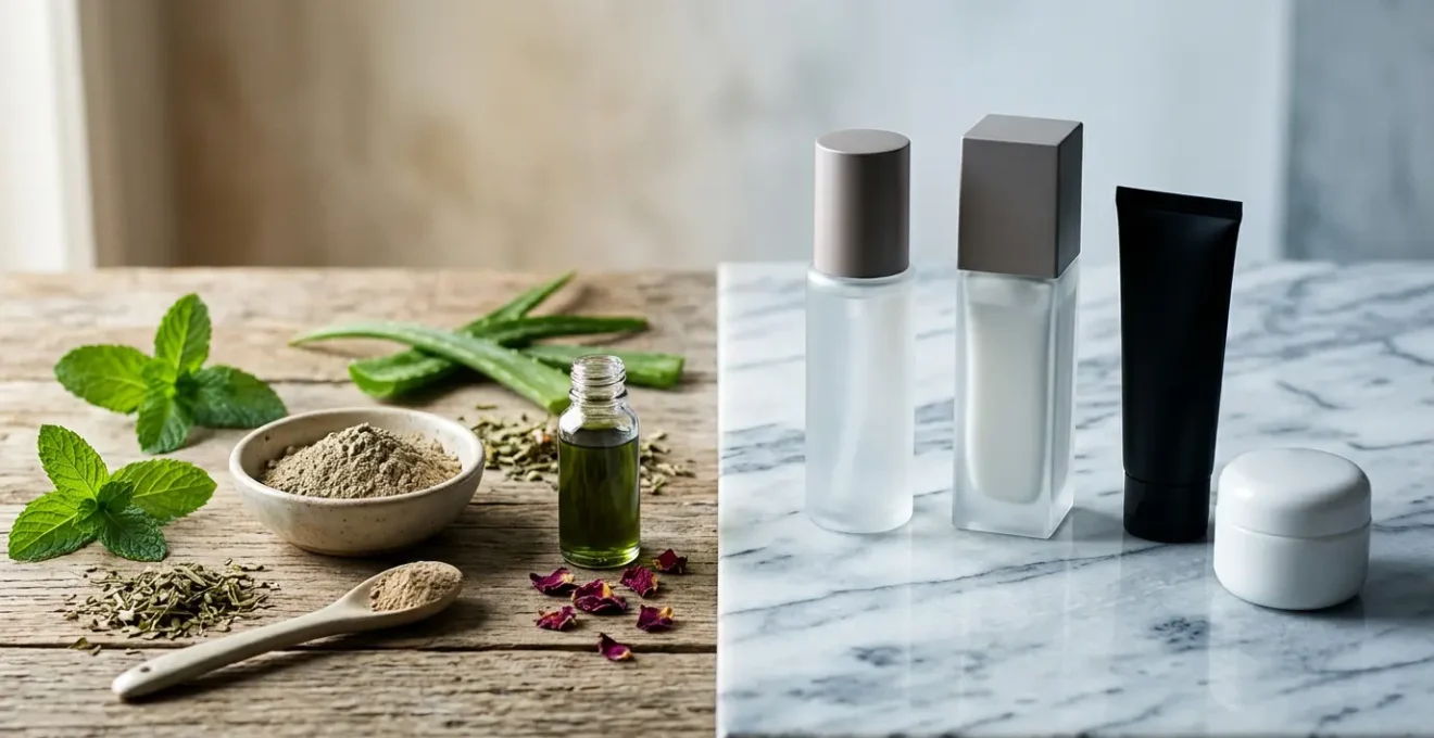 Confronto tra cosmetici bio e tradizionali per pelle sensibile e problematica